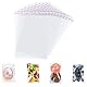 100 Stück Cellophantüten, Plastiktüten Cellophantüten Selbstklebend, 6x10cm Zellophantüten Verpackungstüten Kleine Tüten Für Süßigkeiten, OPP Tütchen Mini Tüten Mit Verschluss Für Keksen Geschenke