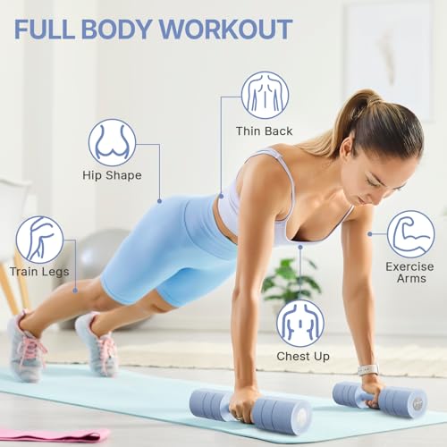 20% Off Adjustable Dumbbell Set for Women - 4-in-1 Home Weights - Image 4