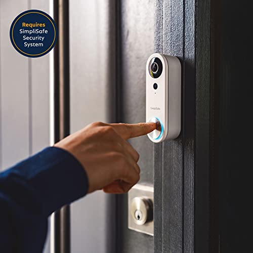 SimpliSafe Video Doorbell Pro - Wired Doorbell Camera with Two-Way Audio, Motion Detection & Night vision - Image 3