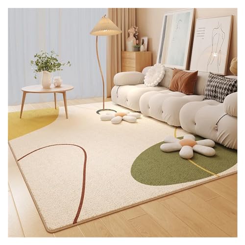 Grand tapis de sol salon style 04 de grande taille en peluche