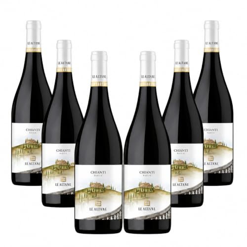 Le Altane Chianti Docg - Vino Rosso, 6 Bottiglie