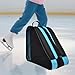 Aymzbd Rollers Skate Bag Skating Shoes Storage Bag for Girls Boys Supplies Ice Skate Backpack for Outdoor Inline Skates, Blue