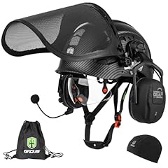 Matte Black with Clear Built-in Visor and Mesh Face Shield