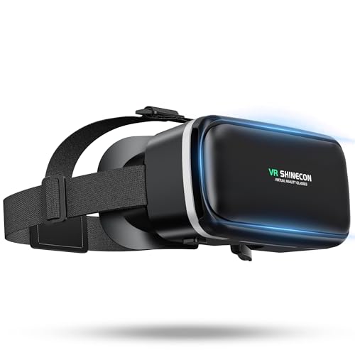 Imagen de XWP Gafas de realidad virtual 3D para iPhone y Android de 4