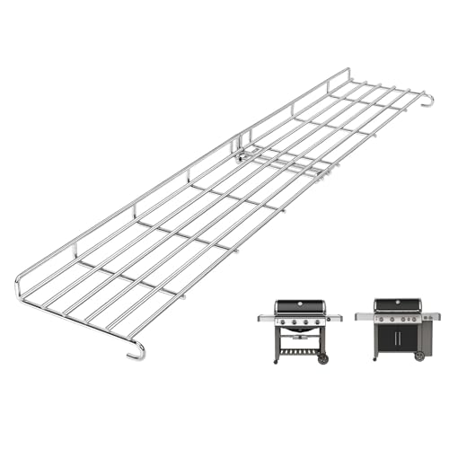 QuliMetal grill warming rack for Weber Genesis II 400 series