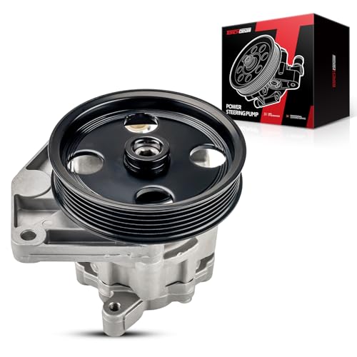 Torchbeam Power Steering Pump Compatible with C300 2011 2012 C350 2011 E350 2010 2011 E550 2010 2011, Car Power Steering Replacement Parts for OEM 21-541, Steering Pump Assist with Pulley