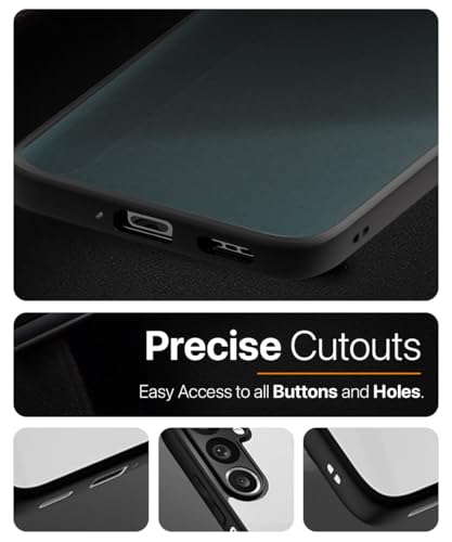 Image of WOW IMAGINE Poly Carbonate Translucent Hybrid Smoked 360 Degree Protection Protective Matte Hard Back Cover for Mi Redmi 9A 9i 9A Sport (Black Bumper)