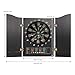 Electronic Dart Machine Sports Bristle Dartboard and Dartboard Cabinet Decorative Dartboard Cabinet Set with 27 Categories & 243 Variations up to 16 Players for Offices Gardens Party Rooms Pubs- Black