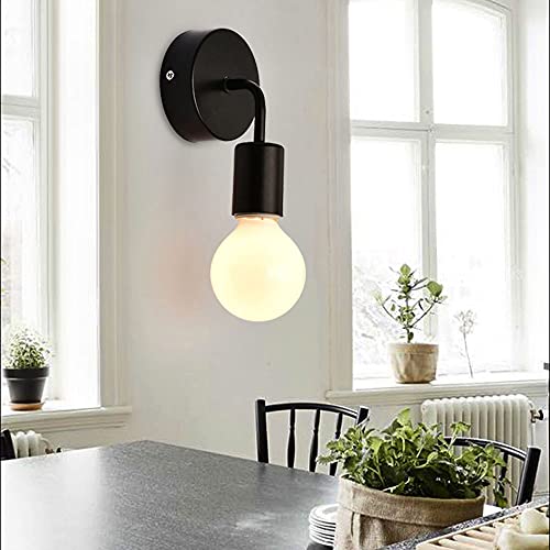 Apliques de pared modernos con casquillo E27 para iluminación de pasillos 3