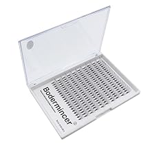 Bodermincer 10-18mm to Choose Volume Lash Extensions 10D 0.10mm D Curl Short Stem Premade Fans Soft Premade Fans Eyelash Extensions 10D-10MM