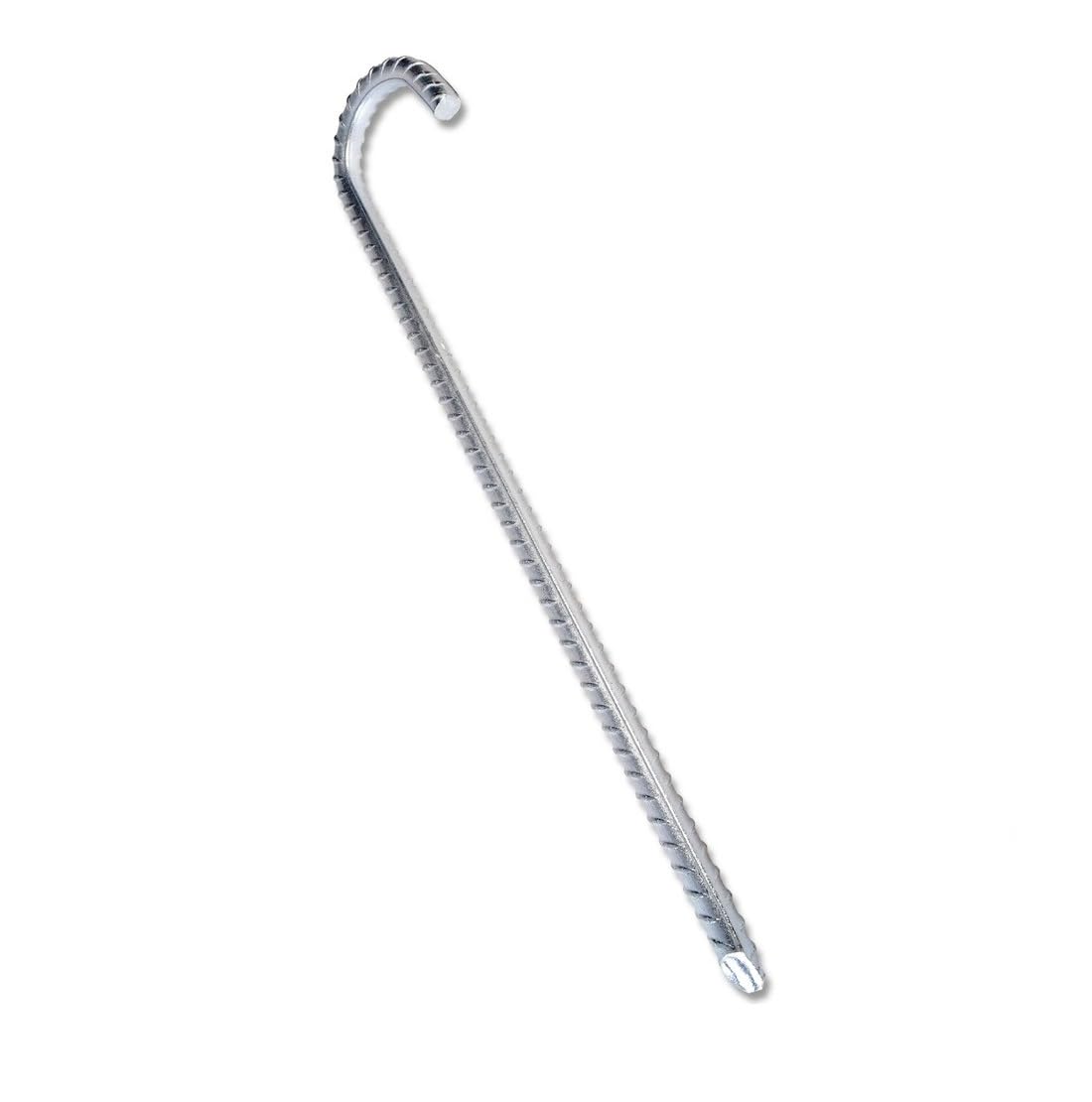 Bodenanker 4 Stück 60cm aus massiven Stahl Ø12mm Zelthering Erdspieß Bauanker