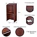 OEF Furnishings Floor Standing Lectern Podium, Mahogany (OEF222MY)