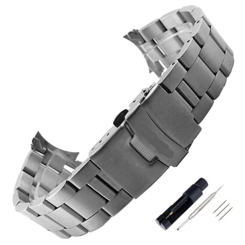 Bracelet montre 22mm acier inoxydable maillons métalliques pour montre connectée