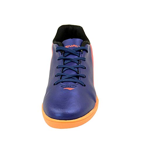 Calcado Futsal Bravo Kids Xx Penalty Marinho/Coral