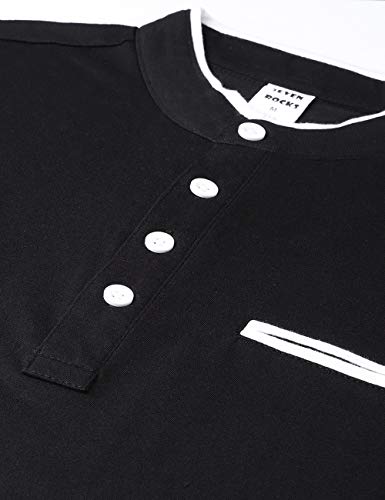 Image of EYEBOGLER Men's Solid Regular fit T-Shirt (T15 Black XL)