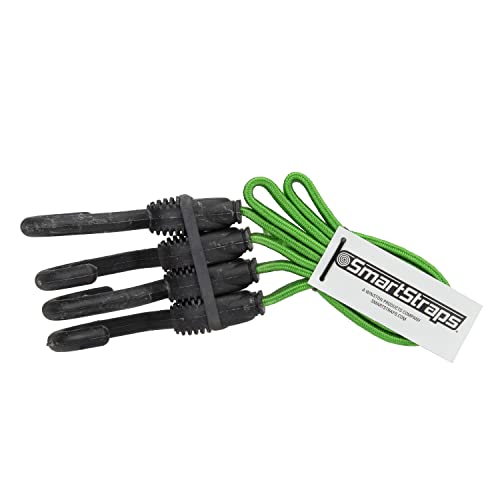 Smartstraps 330 Green 24" Bungee Cord, 2 Pack #TOP1