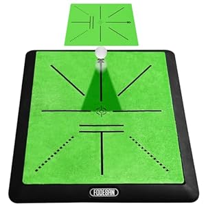 Golf Hitting Mat â Practice Mat with Swing Path Feedback & Impact Detection â Indoor/Outdoor Use â Golf Swing Trainer for Home Training â Gift for Golfers, Beginners & Pros