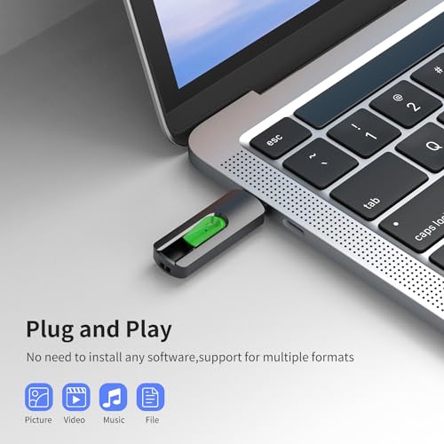 Raoyi U200-BCFGHOPRUY10-16G 10Pcs 16Gb Usb Flash Drives Slide Retractable Memory Stick Bulk Usb 2.0 Thumb Drive Jump Drive Zip Drive Usb Sticks Data Storage Backup thumb #1