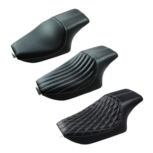 Asiento de cuero negro de alta resistencia para conductor de Sportster Forty-Eight 2