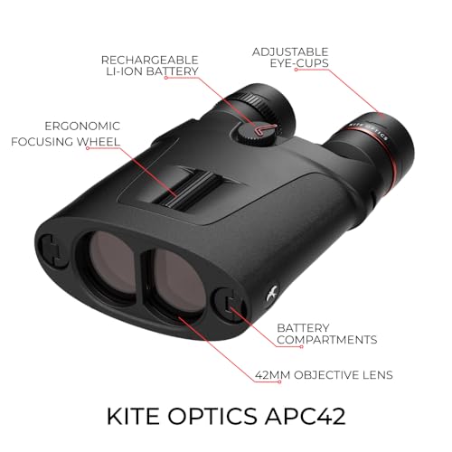 Binoculares estabilizados Kite Optics 16x42 miniatura 2