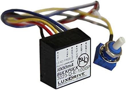 - Wired BuckPuck - 1000mA Constant Current LED Driver with Potentiometer