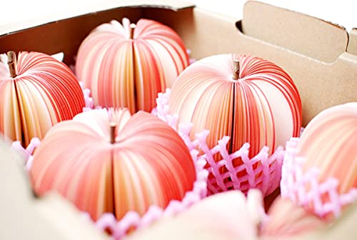 Image of Sticky Notes 3D Fruit Shape Cute Memo Pads, Colorful, 125 Pages