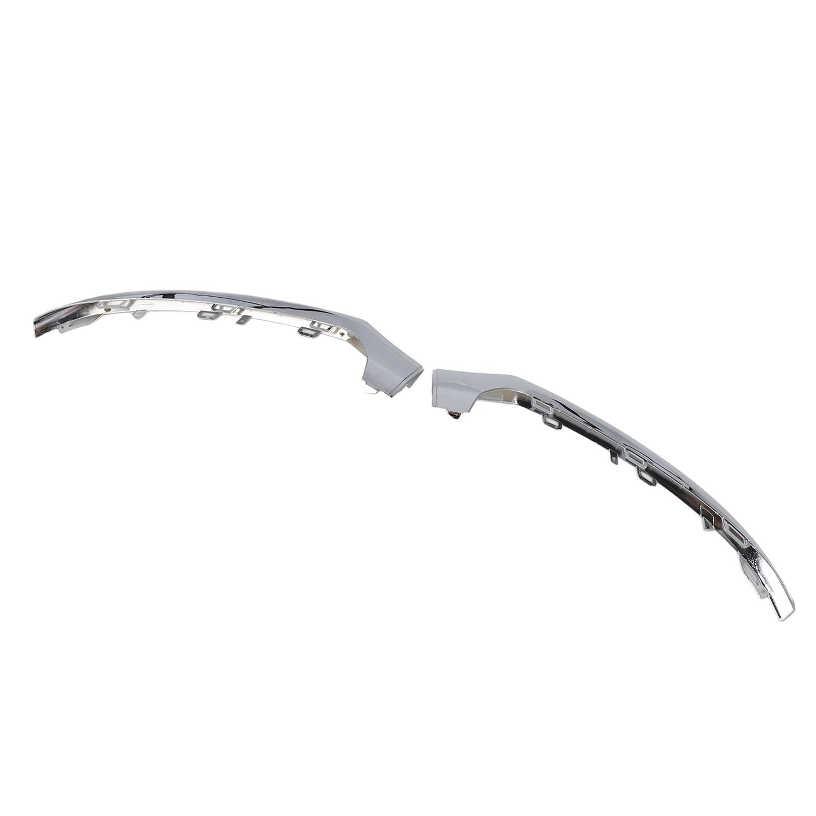 Paragolpes Cromado, Resistente a Impactos ABS, Parachoques Delantero para Coches Medianos 2015-2018, for Conductores Urbanos y Viajeros de Fin de Semana