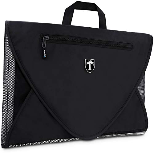 TRAVANDO Borsa per camicie con aiuto pieghevole per camicie senza grinze, camicette | Borsa abbigliamento, completo camicie senza grinze camicie coprire camicie da viaggio camicia borsa organizer bu