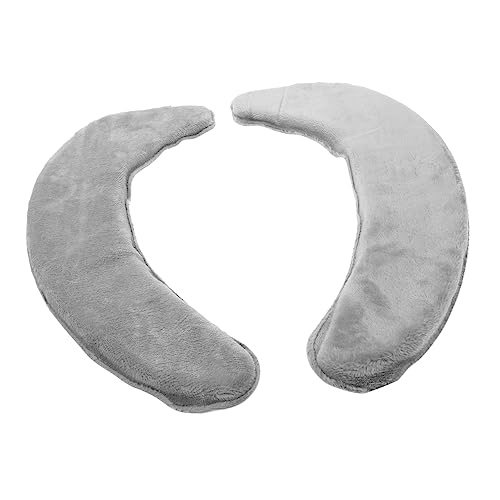 Alipis Universal Toilet Seat Cover Flannel Thicken Washable Cushion Pad for Bathroom Large Size Mat Waterproof Toilet Mats Set for Ladies Seniors