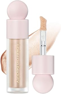 Mysense Liquid Highlighter Makeup, Natural Glow Face Highlighter Stick, Silky Smooth Light Liquid Luminizer, Long Lasting Shimmering Face Illuminator Make up, #02 Starlight