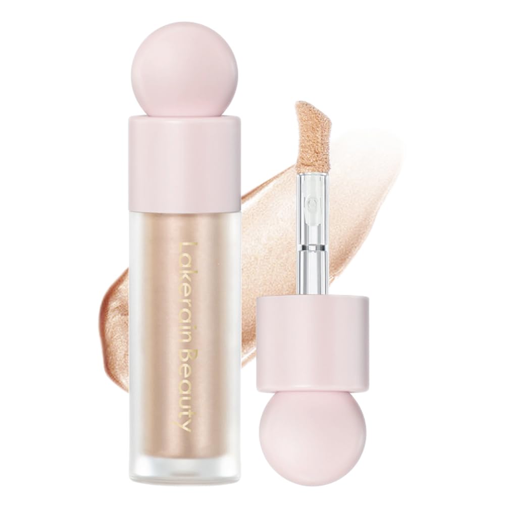 Mysense Liquid Highlighter Makeup, Natural Glow Face Highlighter Stick, Silky Smooth Light Liquid Luminizer, Long Lasting Shimmering Face Illuminator Make up, #02 Starlight