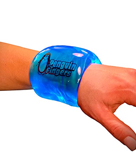 Penguin Fingers Wrist Cryotherapy Compression Pack - Cold Therapy Wrist Support Sleeve