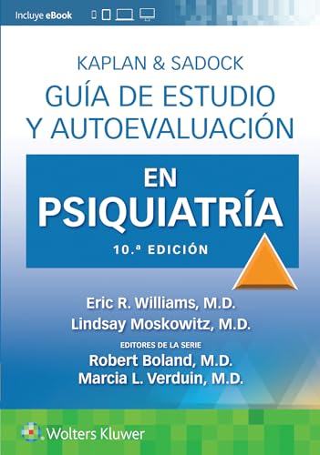 Portada de Kaplan & Sadock. Guía de Estudio y Autoevaluación en Psiquiatría