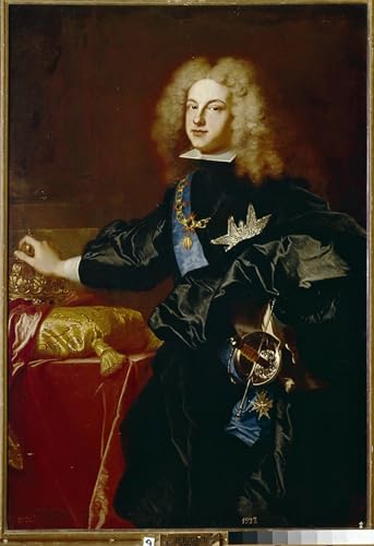 Tableau Spain Portrait par Hyacinthe Rigaud Décoration Bureau 60x90cm