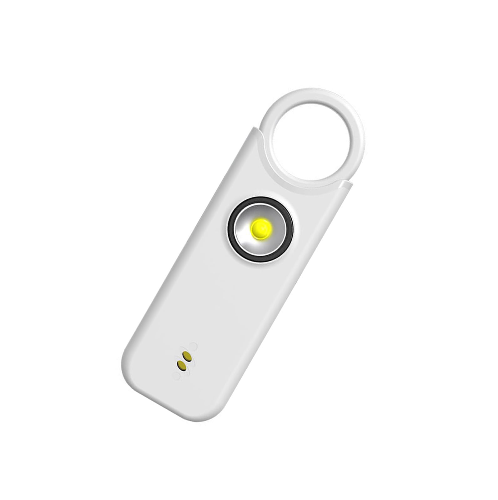 Anti Wolf Alarm 135Db Vibrational Induction Alarm Charging Flashing Women Security Keychain Defense Supplies USB Rechargeable Security