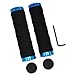 Labewin Bicycle Sponge Manopole bloccabili per Manubrio per Bici da Corsa BMX MTB Stunt Scooter Blu