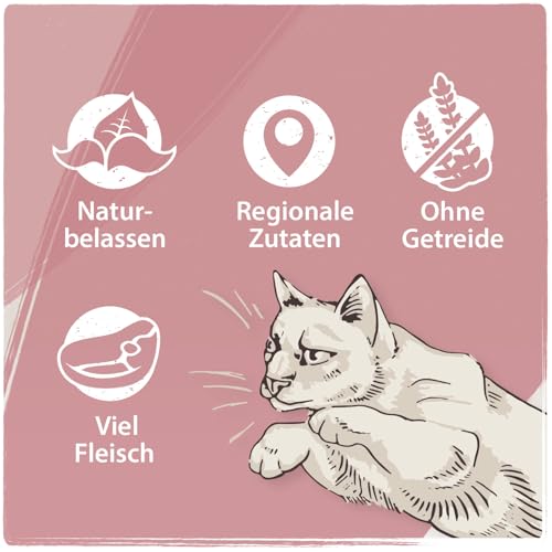 Venandi Animal – Premium Katzenfutter – Kitten – Geflügel, mit viel frischem Fleisch, Trockenfutter, getreidefrei, 1er Pack (1 x 1,5kg)
