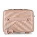 WITTCHEN GL Style Line | Kosmetikkoffer Reisekoffer Handgepäck Kabinengepäck Kosmetiktasche Damen Reiseetui Hartschale aus Polycarbonat Zahlenschloss GL Style Puderrosa