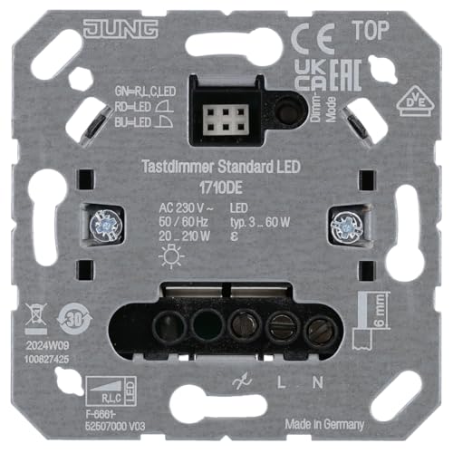 JUNG Tastdimmer Standard LED 1710 DE