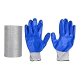 Aluminium-Dachrinnenschutz, Rolle, Laubfilternetz für Hausentwässerungsschutz, rostbeständig,...