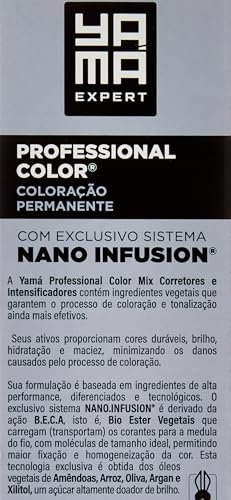 Tintura Yama Nano Infusion 60 Gramas Profissional 11 Mix Azul