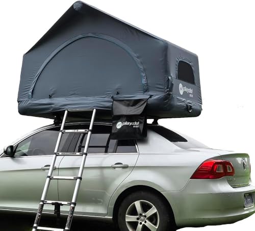 Unistrengh Tienda de Techo para Coche 2 Personas Gris