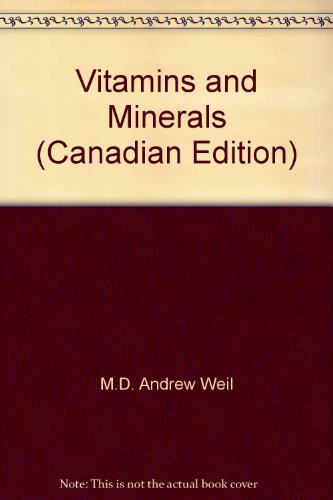 Vitamins and Minerals (Canadian Edition) 080411739X Book Cover