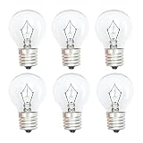 6 Packs Lava Lamp Bulbs 25 Watt,The Lava Lamp Original Replacement Bulbs for 14.5-Inch/20-Ounce Lava