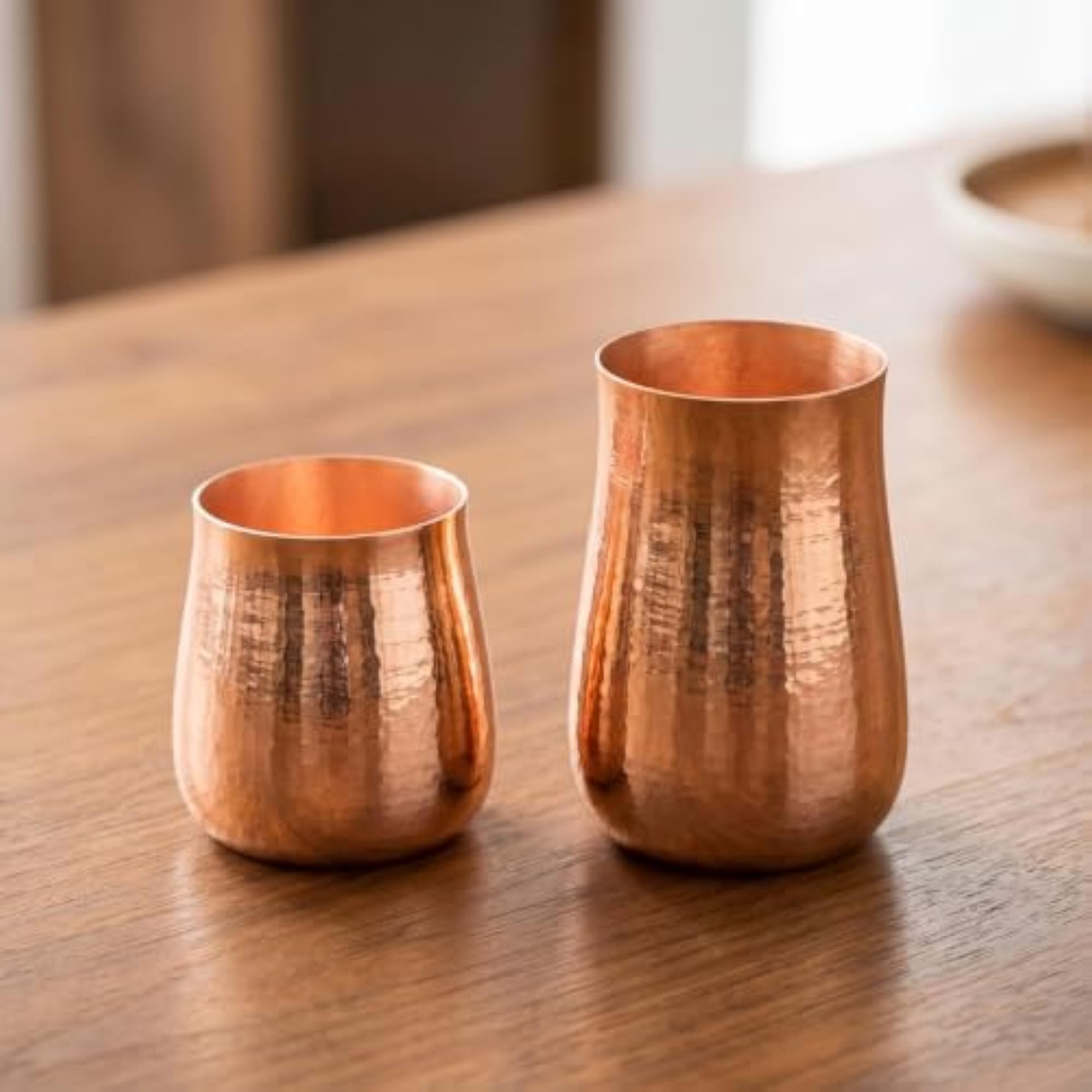 Hammered Copper Cup Handmade Copper Mug, 240 ml