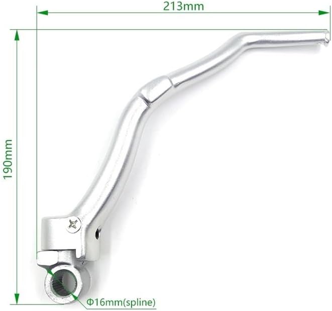 Kick Start Starter Lever Motorcycle Start Lever Engine Starting Pedal Stamped Stem for ZHONGSHEN NC250 NC450 AVANTIS MOTOLAND BRZ MOTAX BSE ZUUMAV