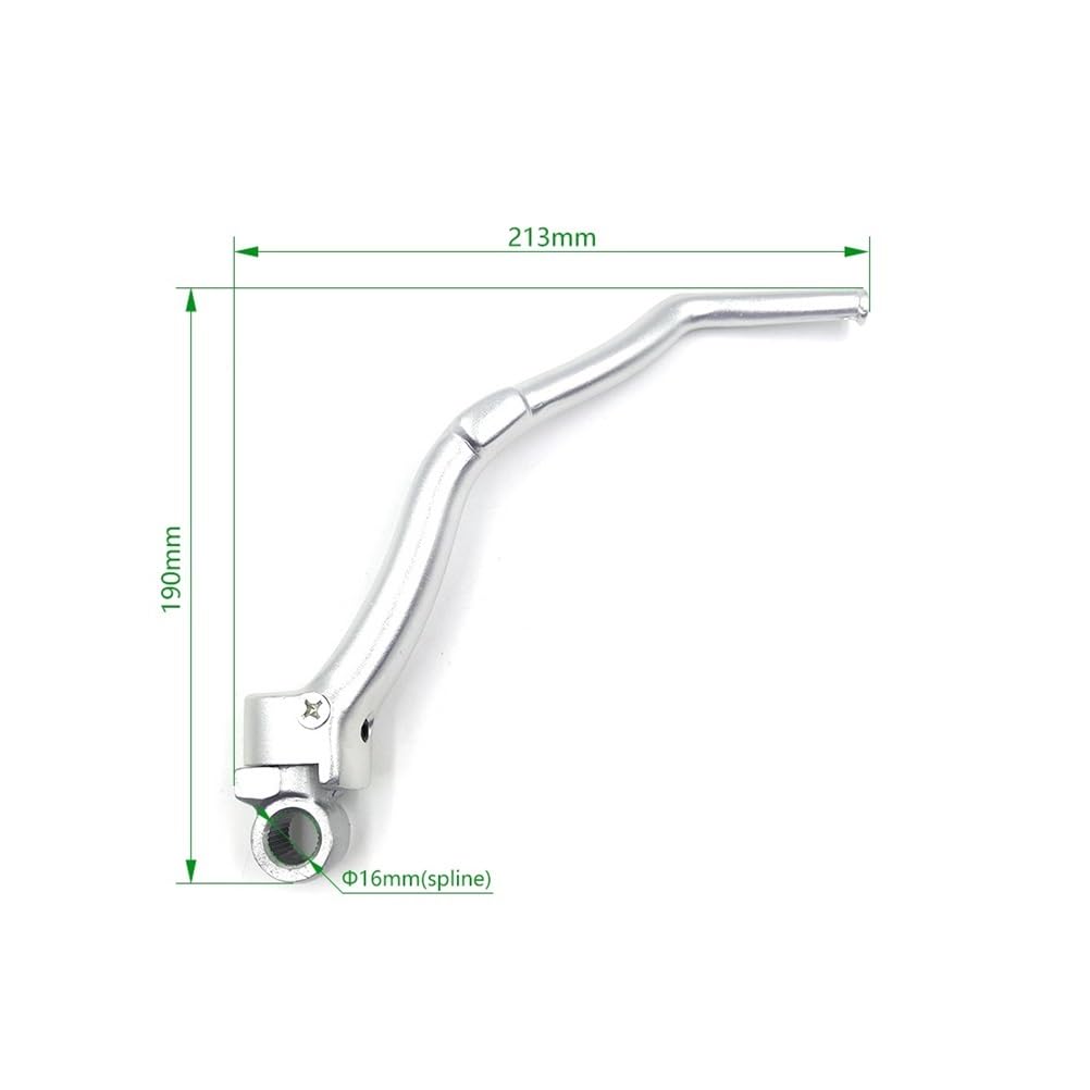 motociclette Pedale Avviamento Leva di avviamento per motocicletta forgiata per NC250 ZS177MM NC450 ZS194MQ-2 accessori per motore moto per cross fuoristrada