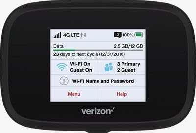 Novatel Verizon Wireless Jetpack 7730L 4G LTE Includes JPO Car Bullet charger head (Renewed)