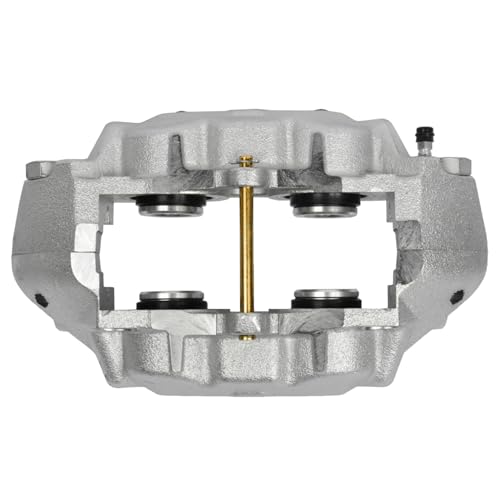 Image of Detroit Axle - Front Left Brake Caliper for 1969 Chevrolet Camaro 1965-1982 | Corvette, Driver Side Disc Brake Caliper Replacement