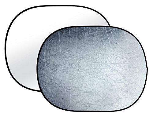 Bresser f000344 TR de 8 Réflecteur Pliable 90 x 120 cm Argent/Blanc